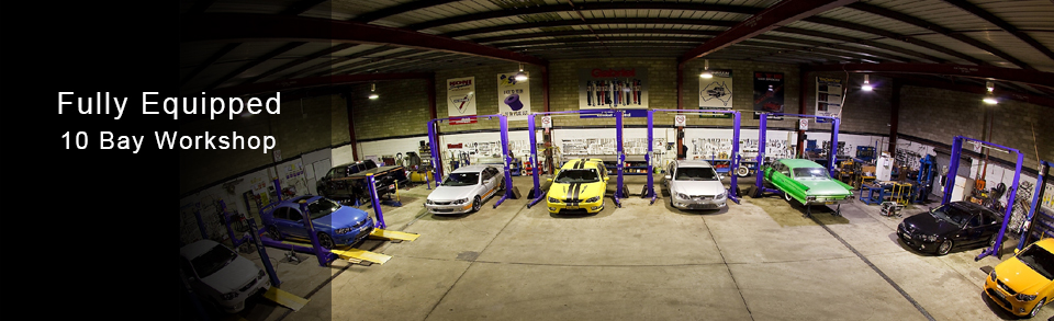Fully equiped, 10 Bay Workshop
