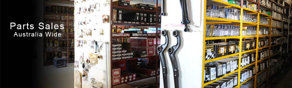 Parts Sales, Austrlia Wide